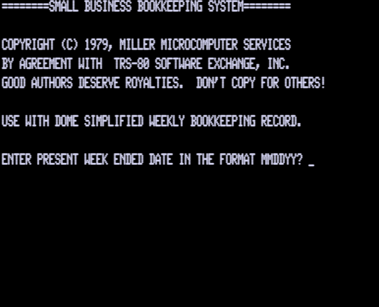 Screen shot